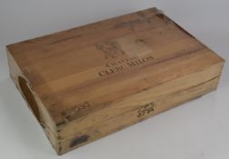 Case of six bottles of Chateau Clerc Milon Pauillac 1993