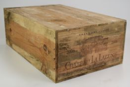 Case of twelve bottles of Chateau la Lagune Haute Médoc 2006
