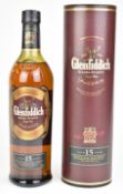 Glenfiddich Solera Reserve Single Malt Whisky, aged 15 years, 75cl, 43% vol, with presentation tube