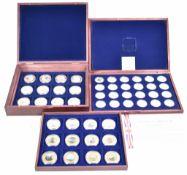 Windsor Mint two gold plated picture coin collections comprising 'Ships of The Royal Navy' and '