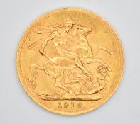 1914 George V gold full sovereign