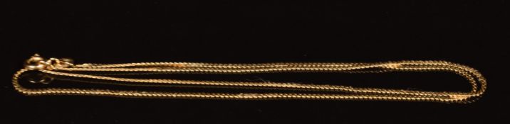 A 14k gold necklace, 2.7g