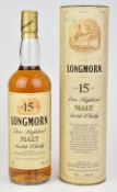 Longmorn Pure Highland Malt Scotch Whisky 15 years old, 75cl, 43% vol, in original presentation