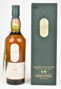 Lagavulin Single Islay Malt Whisky aged 16 years, 70cl, 43% vol, in original box