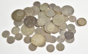 Archbishop of Salzburg 1720 20 Kreuzer, 1835 William IV sixpence, some further silver and other