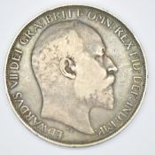 1902 Edward VII silver crown