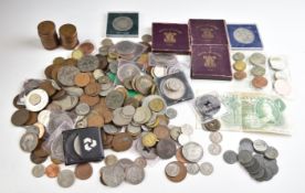 UK and overseas coinage, George III and later, includes a small silver content