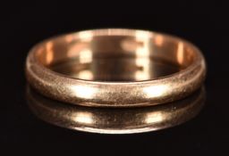 A 14k gold wedding band / ring, 2.4g, size M/N