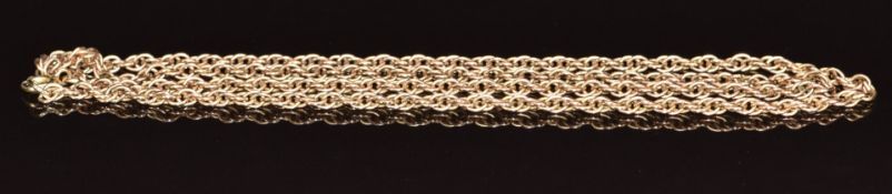 A 9k gold necklace, 13.3g