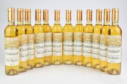 Twelve bottles of Chateau de Cabidos Cuvée Saint Clément Petit Manseng 2012, 500ml, 11.5% vol