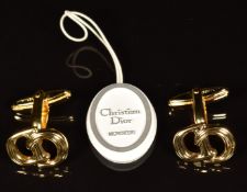 A pair of Christian Dior cufflinks