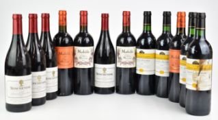 Twelve bottles of red wine comprising four bottles of Boschendal Lanoy Cabernet Sauvignon - Merlot