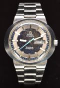 Omega Dynamic gentleman's automatic wristwatch ref. 166.0079 with day and date aperture, luminous