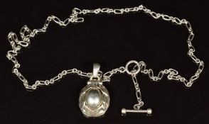 A 1997 Georg Jensen Heritage silver pendant on silver chain