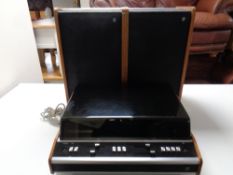 A 1970's Decca DS1503 music centre with speakers