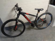 A Trek Marlin front suspension mountain bike