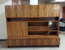 A mid century rosewood sideboard