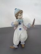 A Lladro figure,