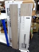 Twelve packs of luxury SPC vinyl click system flooring
