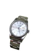 Rolex : A Gent's Stainless Steel Oyster Perpetual Datejust Automatic Calendar Wristwatch, ref.