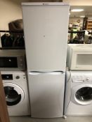 A Hotpoint iced diamond fridge freezer