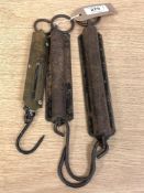 A Morton & Bremner of New York spring balance, together with a Salter's No.