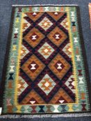 A Maimana Kilim rug,