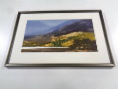 Matt Forster (contemporary) : Landscape, watercolour,