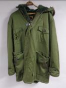 A gent's Danish Muskox coat,