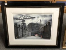 After Leigh Lambert (Born 1979) : Up and Away, limited edition colour print, numbered 18/65,