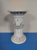 A jardiniere pedestal