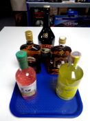 A tray containing one bottle of Bailey's Original Irish Cream 1L,