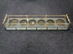 A whisky bottle display stand