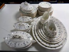 Forty-eight pieces of Wedgwood Imperial porcelain dinner ware