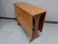 A 20th century teak G Plan drop leaf table