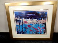 A signed limited edition Hamish Macdonald print, Loch Edge, Mull, No.