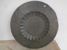 A 19th century Indian brass plaque