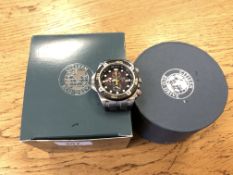 A gent's stainless steel Citizen Eco-Drive Promaster diver's watch, lacking bracelet,