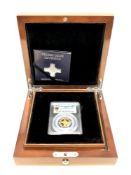 A George Cross Sovereign 2014, number 268 of 499, boxed with certificate of authenticity.