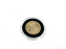 A Gold Sovereign 1986.