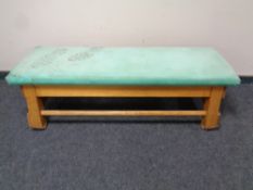 A 20th century gym vault section