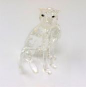 A Swarovski crystal cheetah