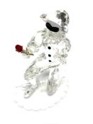 A Swarovski crystal Harlequin