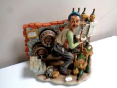 A Capodimonte figure,