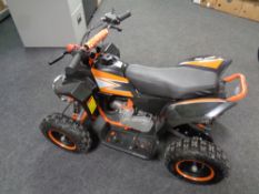 A child's petrol quad bike