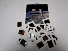 Official Nasa photograph of astronaut Buzz Aldrin (2nd man on the Moon),