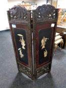 A two fold Japanese screen