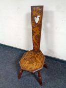 A poker work spinning chair