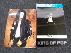 Michael Jackson Dangerous Tour 1992 large program measuring 15.