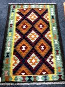 A Maimana Kilim rug,